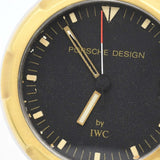 腕時計 稼働 PORSCHE DESIGN IWC シャフハウゼン オーシャン 11105 3503.1 自動巻き 黒色文字盤 ok1887