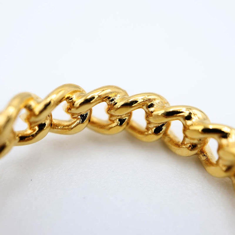Christian Dior ディオール リング 指輪 D-clover クローバー スター レジンパール Lサイズ 約13.5号 アクセサリー 箱有 H17451