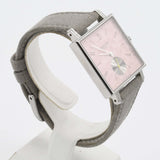 稼働 腕時計 NOMOS ノモス テトラ TETRA DIE WILDENTSCHL OSSENE 476 手巻き ピンク色文字盤 箱保 H21395