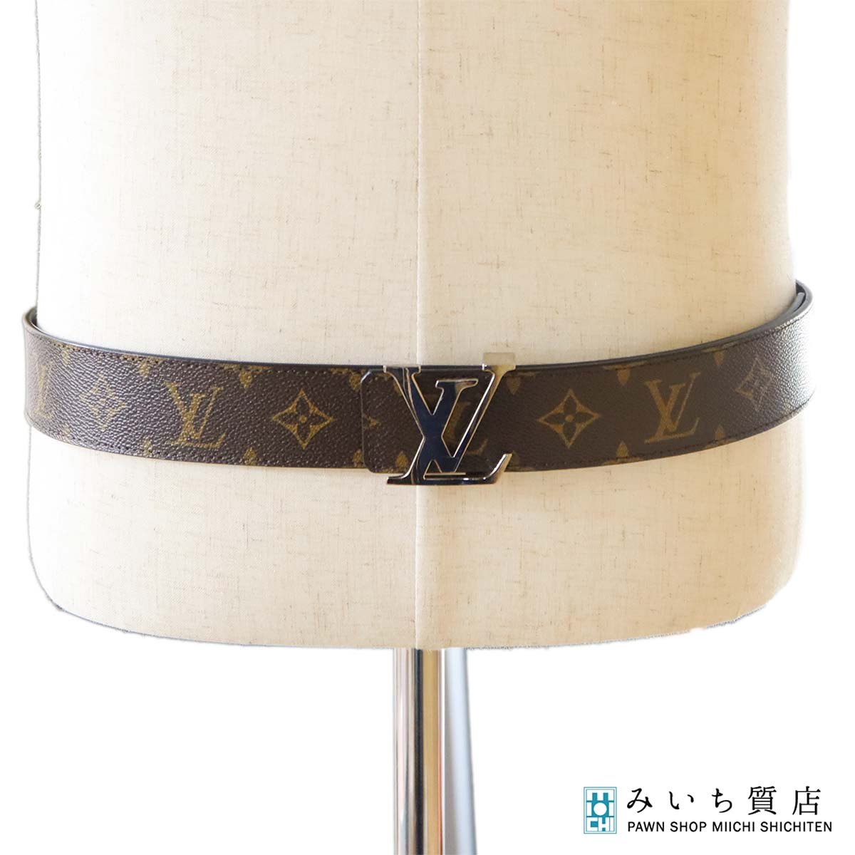 LOUIS VUITTON ルイヴィトン LV ベルト M9821 38/95 ブラウン 服飾小物