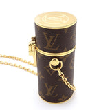 LOUIS VUITTON ルイヴィトン LV リップスティックケース モノグラム MP2406 ペンダント チェーン 19K362-250
