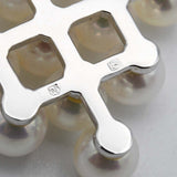 MIKIMOTO ミキモト ネックレス シルバー SV パール アクセサリー ケース有 H25511