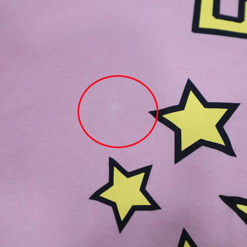 GUCCI グッチ Tシャツ パイナップル柄 ピンク Lサイズ オーバーサイズ レディース 25k1002-2