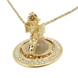 Vivienne Westwood ヴィヴィアンウエストウッド オーブ ゴールドカラー ネックレス アクセサリー 約9.8g eco1554