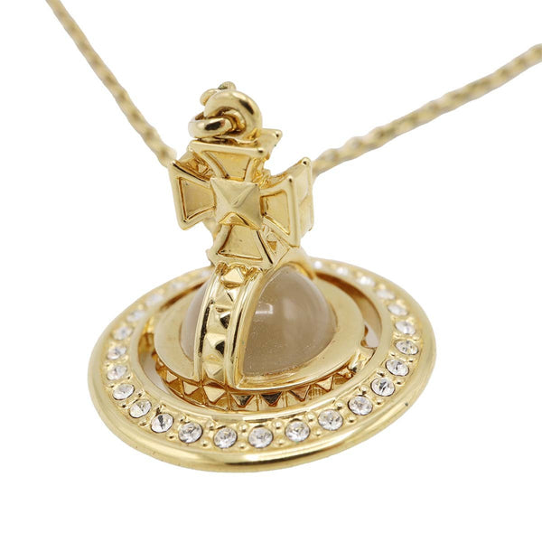 Vivienne Westwood ヴィヴィアンウエストウッド オーブ ゴールドカラー ネックレス アクセサリー 約9.8g eco1554