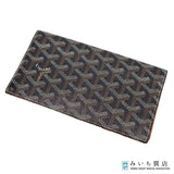 GOYARD ゴヤール リシュリュー 二つ折り 長財布 ウォレット ブラック×ブラウン系 k940