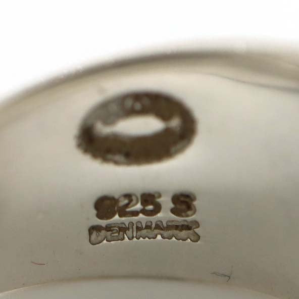 希少 Georg Jensen ジョージジェンセン リング 156 ヴィヴィアンナ・トールン 925 約6.8g 16号 アクセサリー maki40-1