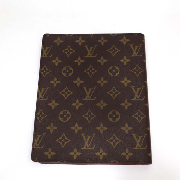 美品 LV ルイヴィトン ノートカバー アジェンダ ビューロー R20100 モノグラム LOUIS VUITTON H2480