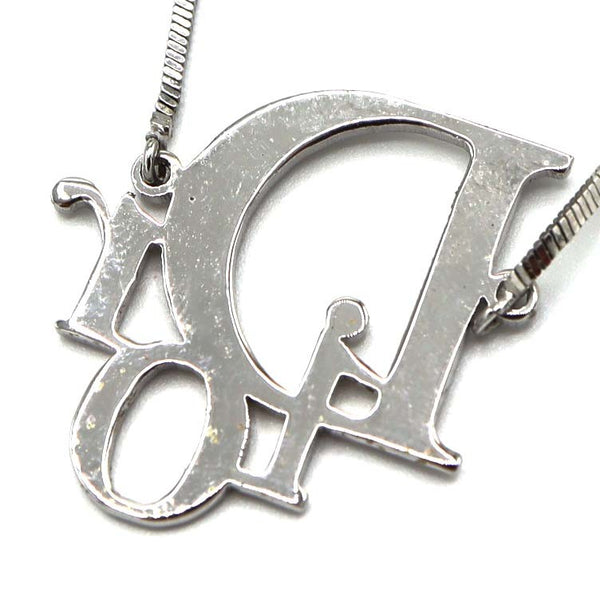 Christian Dior ディオール ネックレス Diorロゴ シルバーカラー 約7.8g アクセサリー H8575