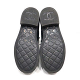 CHANEL シャネル レースアップブーツ G38086 ココマーク ブラック サイズ36 23cm レディース H21871