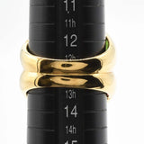 仕上済 BVLGARI ブルガリ リング ドッピオバチェラート ペリドット トルマリン 750 指輪 約12.5号 約21.5g 箱有 H4317