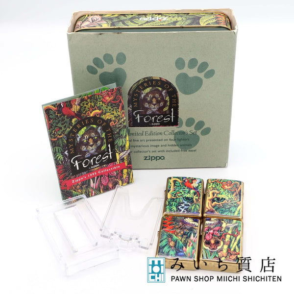 未使用 ZIPPO ジッポ  Mysteries of the Forest ミステリー オブ ザ フォレスト 4点セット オイルライター 喫煙具 H12684-1