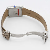 腕時計 稼働 Cartier カルティエ タンクソロ クォーツ パイソン柄文字盤 2023.10電池交換 H6876