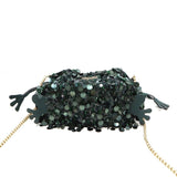 ANYA HINDMARCH アニヤハインドマーチ スパンコール ミニフロッグバッグ 2way カエル 袋あり H21464