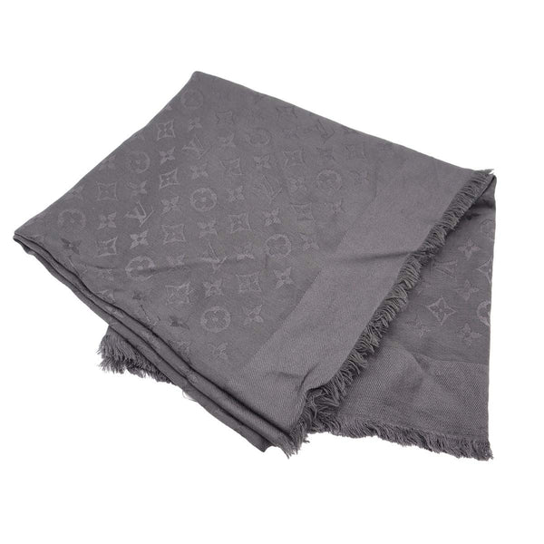 LOUIS VUITTON LV ルイヴィトン ストール マフラー グレー系 レディース 服飾小物 H19957
