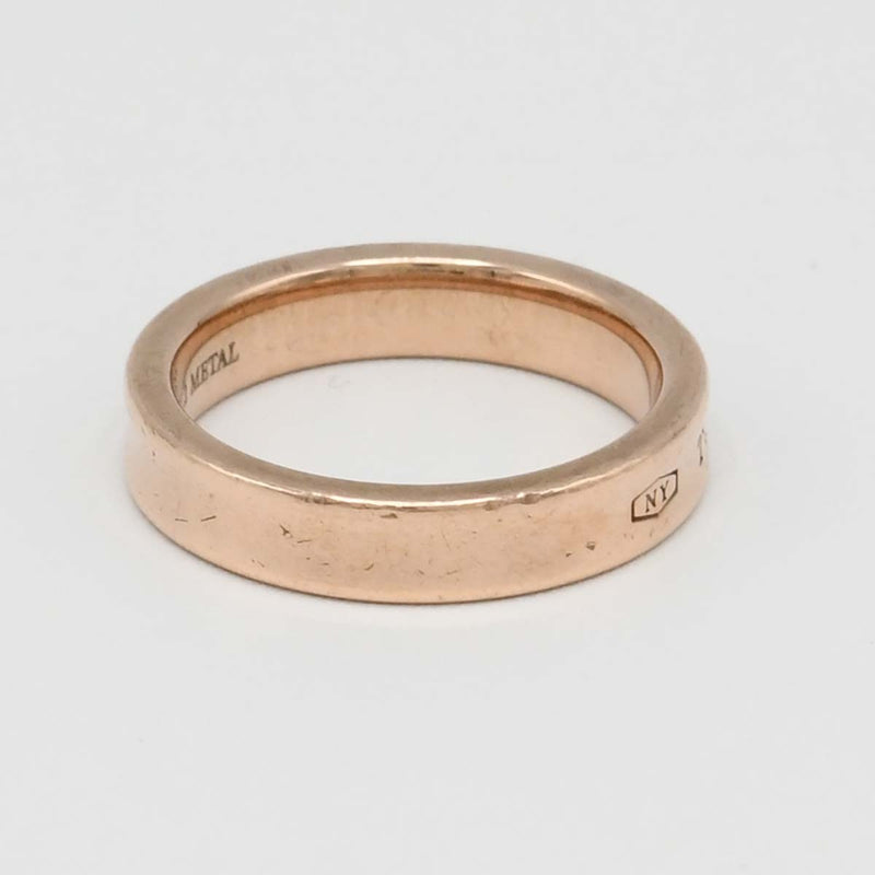 TIFFANY＆Co. ティファニー 1837 ナローリング 指輪 メタル 約4.2g 約10号 アクセサリー レディース ok886