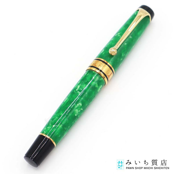 AURORA アウロラ 万年筆 プリマヴェーラ リミテッドディション ペン先18K/750 M/中字 ケース付 筆記未確認 eco1733
