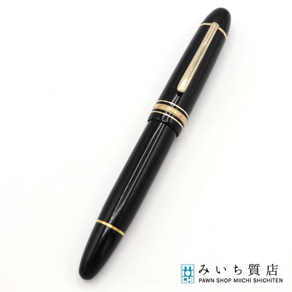 Montblanc Meisterstuck 149 14C 4810 585 Black Fountain Pen