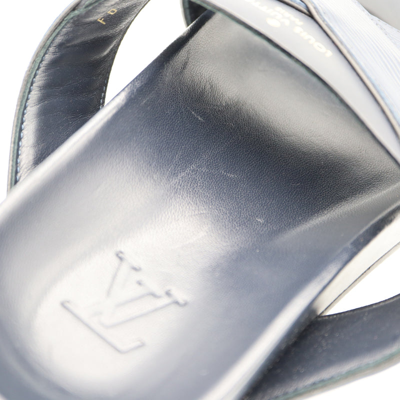 LOUIS VUITTON ルイヴィトン LV エピ フラットミュール サンダル 5サイズ ブラック 靴 25k986-2