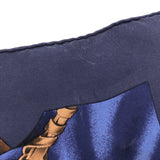 HERMES エルメス スカーフ カレ90 chasse a vol 鷹狩り シルク100％ ブルー 服飾小物 H20494