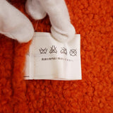 CHANEL シャネル ムートン ベスト ジレ P16063V00804 サイズ40 オレンジ アウター H21645