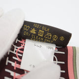 LOUIS VUITTON ルイヴィトン LV M74780 バンドー・モノグラム マップ スカーフ ツイリー シルク100 ピンク系 26k987-38