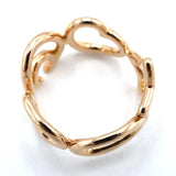 仕上済 Ponte Vecchio ポンテヴェキオ ダイヤ リング 指輪 750 D0.12 6.5g 13.5号 ハート 星 月 モチーフ 袋 H20074