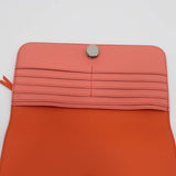 HERMES エルメス 長財布 ドゴンレクトヴェルソ ドゴンロング オレンジ バイカラー X刻印 H1002