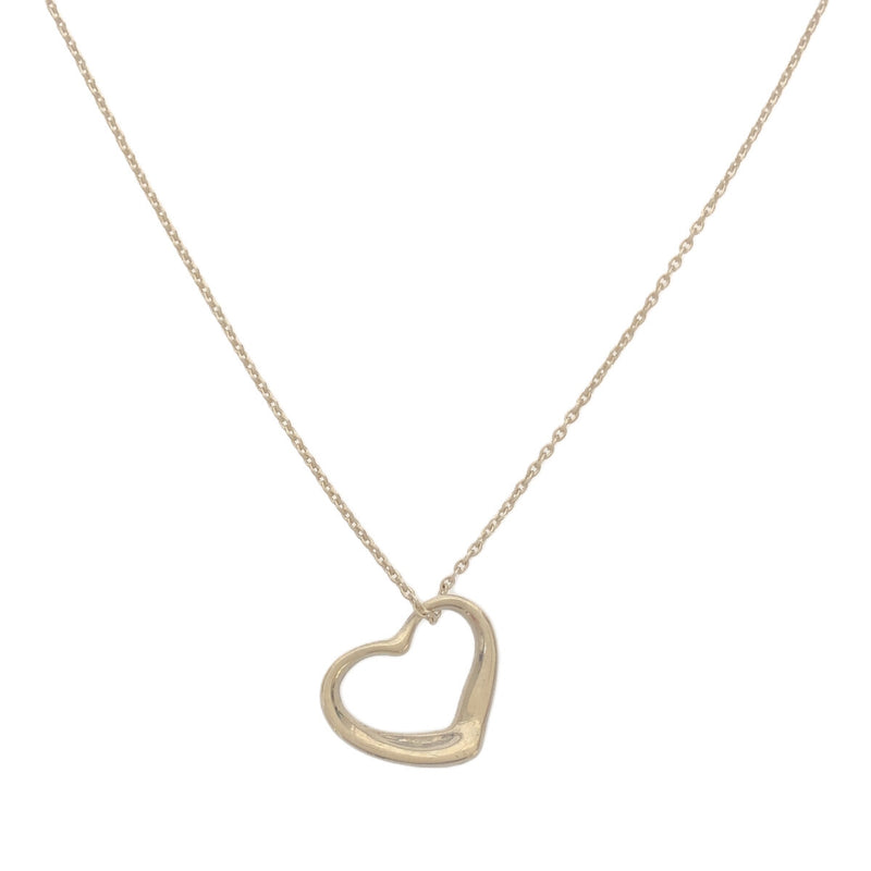 TIFFANY&Co ティファニー オープンハート ネックレス SV シルバー アクセサリー エルサペレッティ 重量約1.7g H11929
