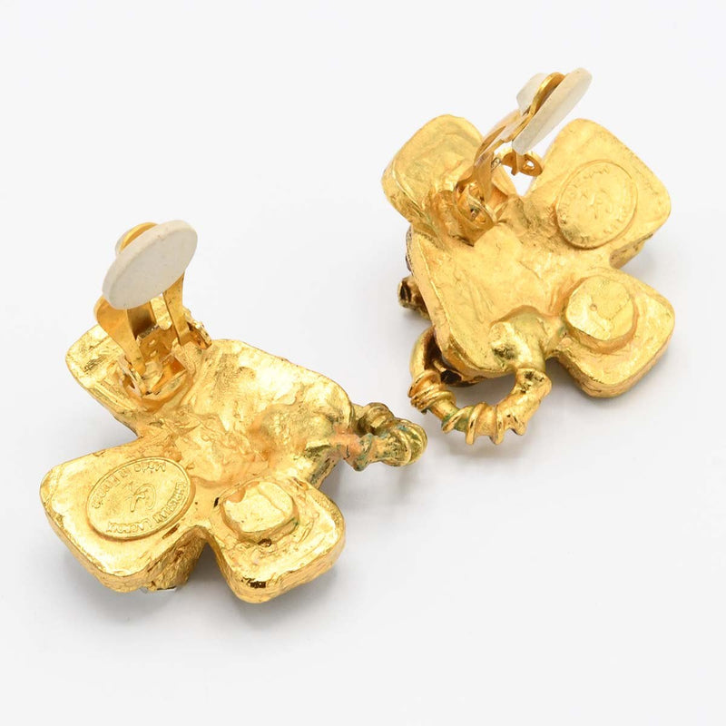 Christian Lacroix クリスチャンラクロア イヤリング 約28.8g ゴールドカラー アクセサリー 箱有 H20305