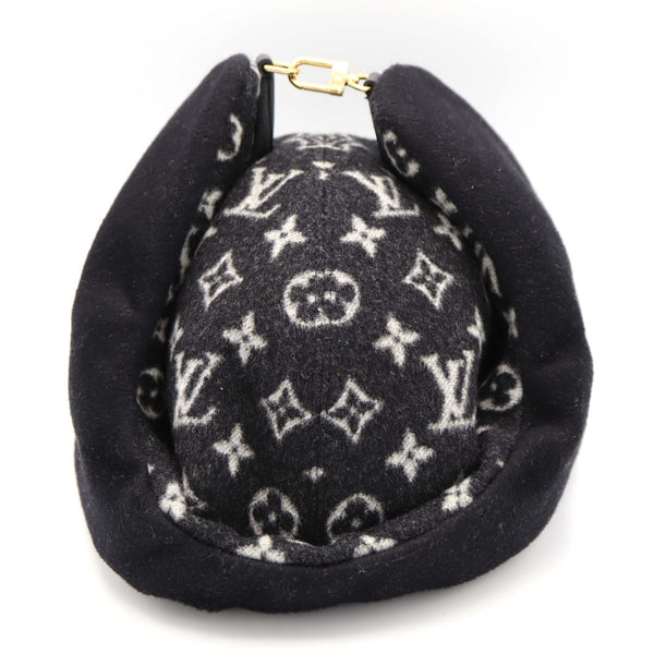 LOUIS VUITTON LV ルイヴィトン 帽子 M77305 シャプカ キャリーオン ウール100% M 服飾小物 eco1524