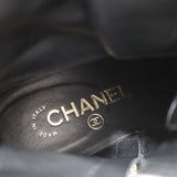 CHANEL シャネル レースアップブーツ G38086 ココマーク ブラック サイズ36 23cm レディース H21871