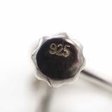 Georg Jensen ジョージジェンセン イヤリング ドロップ シルバー 925 約4.8g アクセサリー maki409-2
