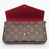 LOUIS VUITTON ルイヴィトン LV M61276 ポシェット フェリシー モノグラム ブラウン ポーチ・保管袋箱 H20275