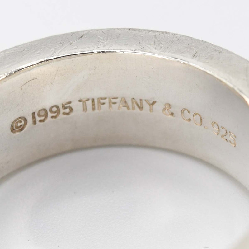 TIFFANY&Co. ティファニー リング 13号 グルーブドウィズ シルバー 925 ゴールド 750 アクセサリー 箱袋有 H5832