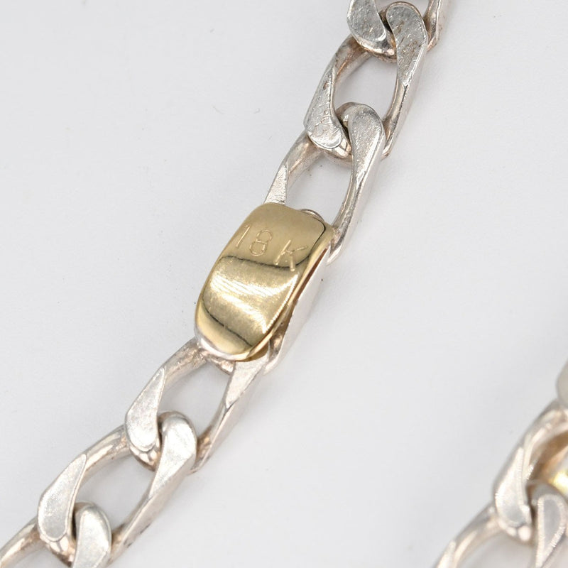 TIFFANY＆Co. ティファニー 喜平 ブレスレット ブレス K18 925 18cm 約12.1g コンビ ゴールド シルバー アクセサリー 20k79-87
