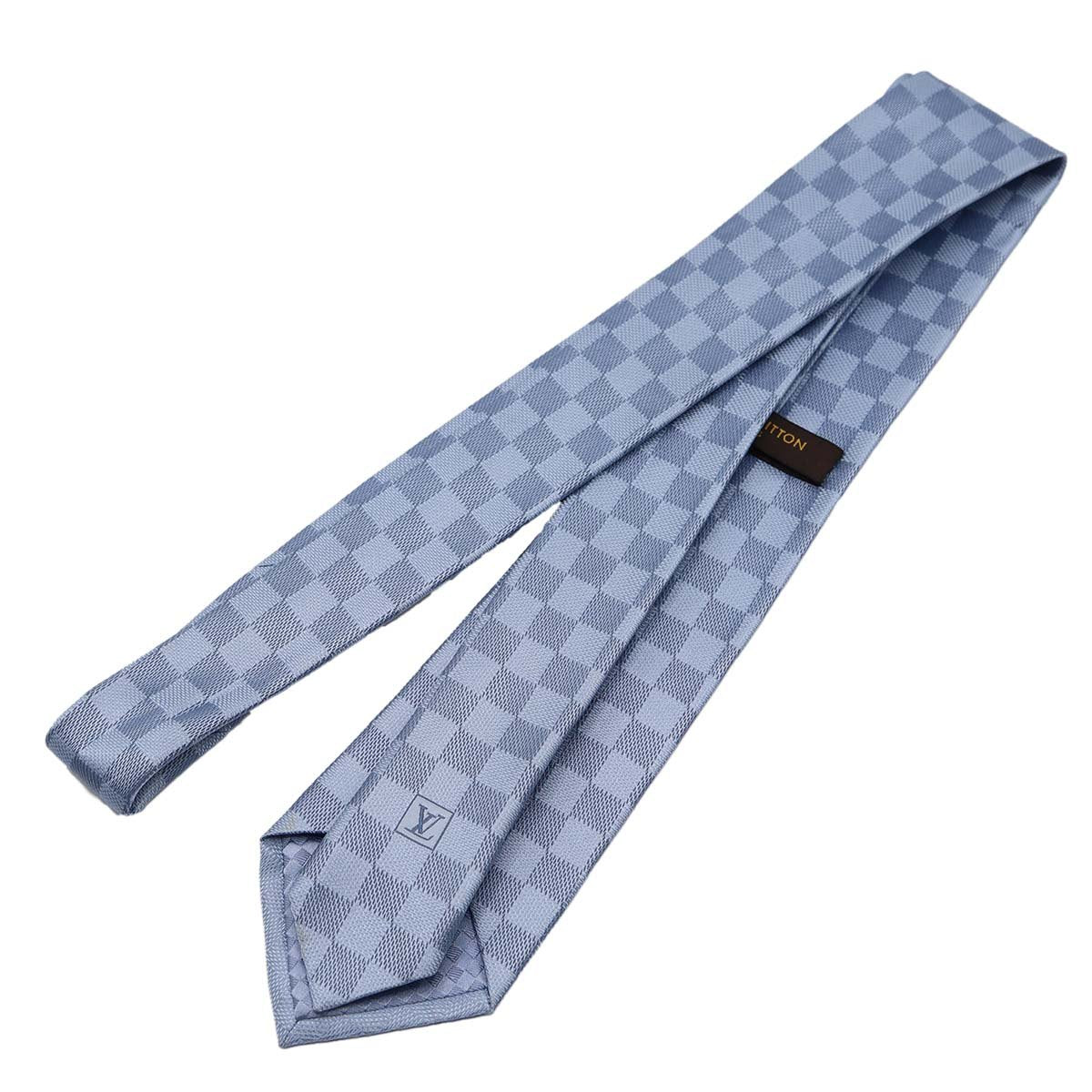 近年モデル　LOUIS VUITTON ルイヴィトン　モノグラム　ネクタイ LOUIS VUITTON ルイヴィトン LV M78754 ネクタイ クラヴァット・ダミエ