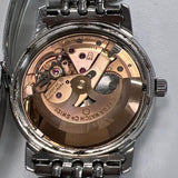 稼働 腕時計 OMEGA オメガ Seamaster シーマスター cal.565 166.037 デイト 自動巻き シルバー色文字盤 21k575-1