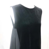FOXEY フォクシー VELOUR NOIR ベロアノワール 38288-VAOF1501T ノースリーブ ワンピース ブラック サイズ42 H22995-4
