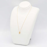 仕上げ済 ダイヤモンド ネックレス K18 D0.40 約1.9g ジュエリー 25k817-3