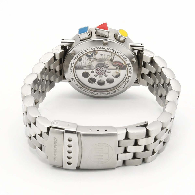 希少 稼働 腕時計 アラン シルべスタイン クロノクラシック FP1185 自動巻き 箱・替えベルト・工具あり ko216