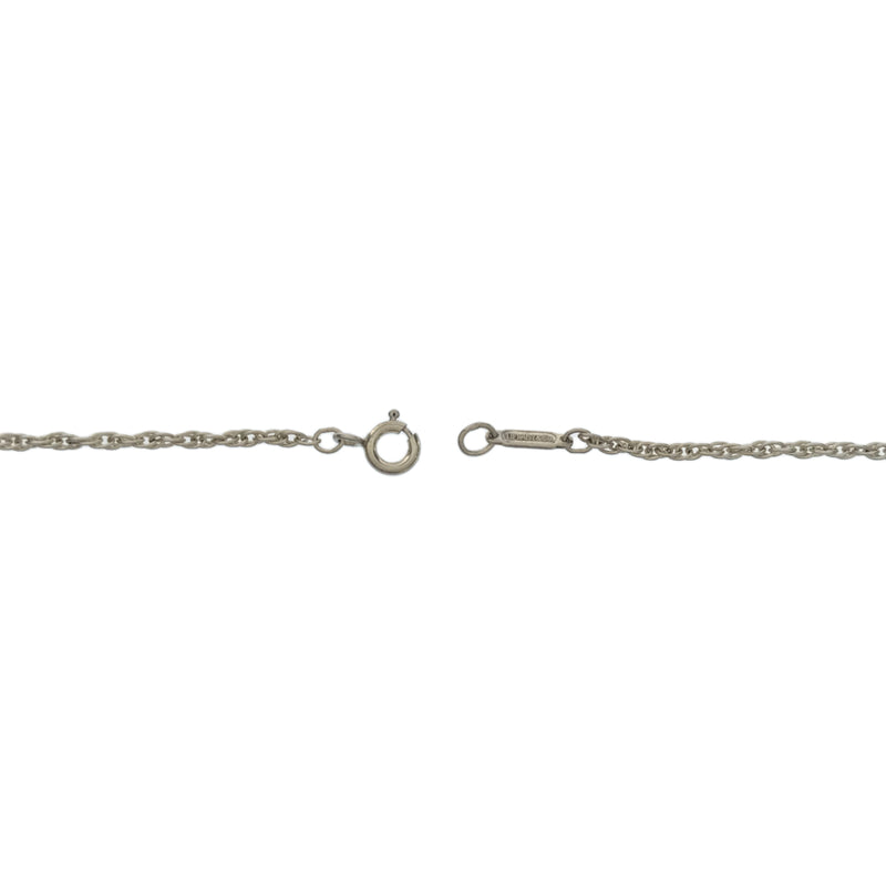 ティファニー TIFFANY & Co. ツイストハート ネックレス シルバー925 49cm 6.8g アクセサリー yo474