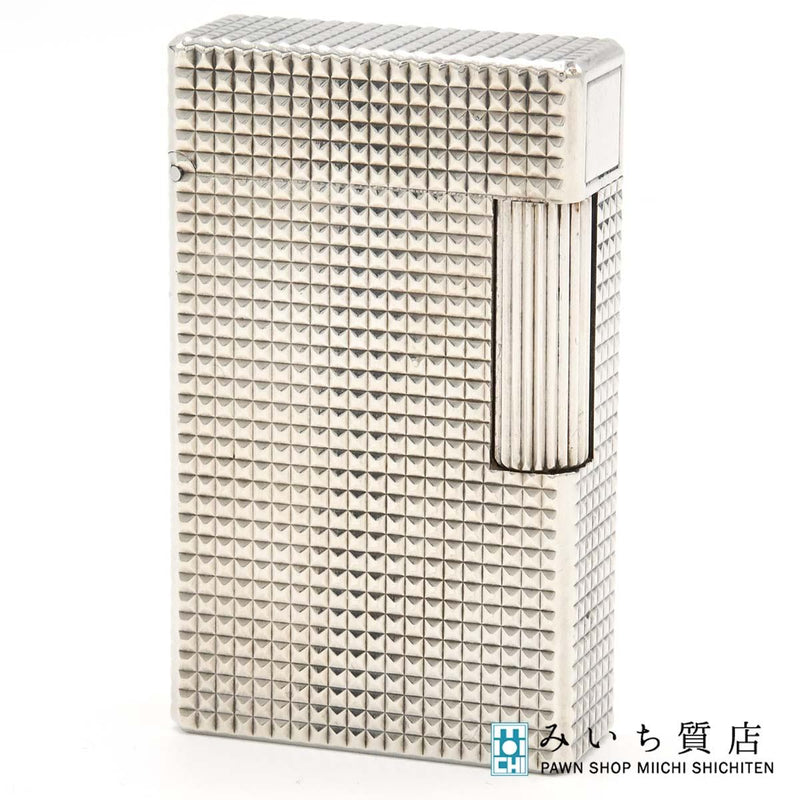 S.T.Dupont デュポン ガスライター LINE1 ライン1 シルバーカラー 着火未確認 eco1525