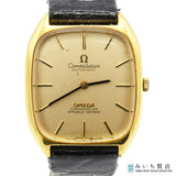 稼働 腕時計 OMEGA オメガ コンステレーション 5321 153.758 自動巻 ゴールド色文字盤 ベルト社外 H24449