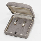仕上済 MIKIMOTO ミキモト パール イヤリング K18 約6.3g ジュエリー ケース有 24k649-4