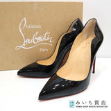Christian Louboutin クリスチャンルブタン パンプス HotChick100 サイズ37 24cm ブラック ヒール部品箱袋 H22881