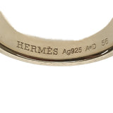 エルメス HERMES コリエドシアン GM シルバー 925 リング #56 15号 16.0g 指輪 アクセサリー H1088