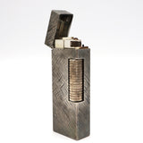 着火未確認 dunhill ダンヒル ライター ローラー式 シルバー 喫煙具 箱 ビンテージ コレクション M1845