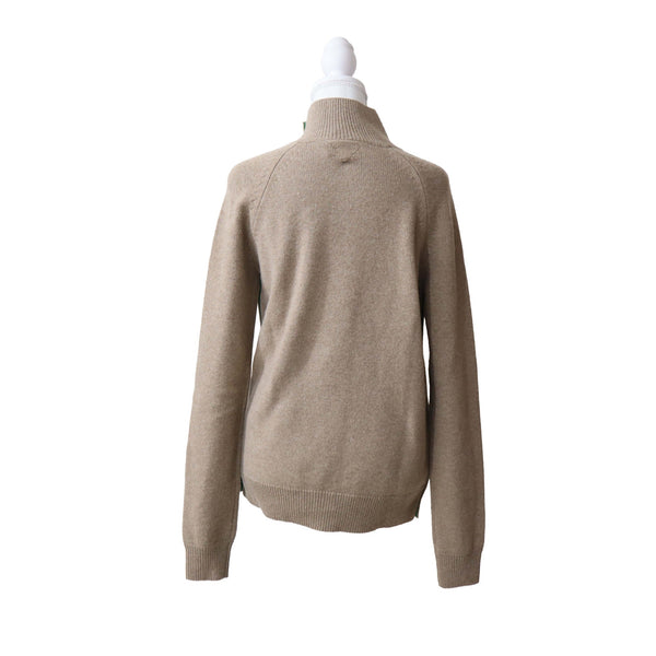 未使用 BOTTEGA VENETA ボッテガ セーター EPBV101546A XS ベージュ グリーン EPBV101546A ウール100％ 25k943-7