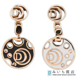 仕上済 DAMIANI ダミアーニ イヤリング ダミアニッシマ リバーシブル 750 約6.7g ジュエリー ◆24k198-5